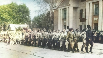 11 сентября 1983 года площадь Ленина Миоры