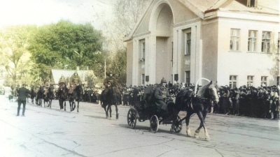 11 сентября 1983 года площадь Ленина Миоры Витебская область