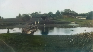 Историческое фото деревня Язно 1918 год
