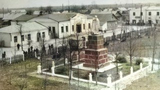 Фото площадь Свободы в Миорах 60-е годы